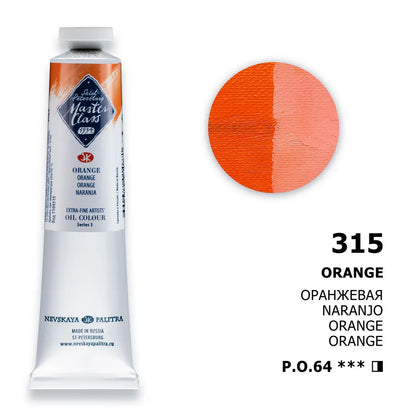 Nevskaya Palitra Master Class Ölfarbe Orange 315 (46ml)