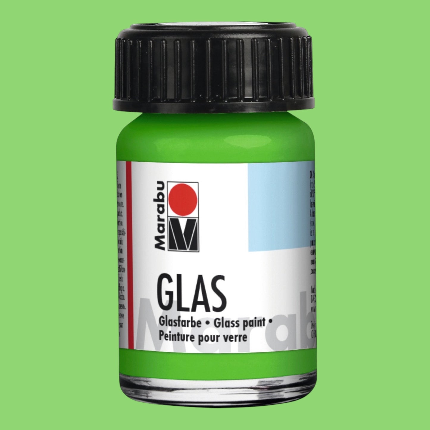 Marabu Transparent Glasfarbe, Hellgrün 062 , 15 ml