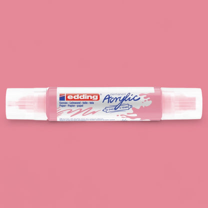 Edding 5400 Acryl 3D Double Liner edel mauve 935 , Tubenspitze 2-3 mm . 5-10 mm