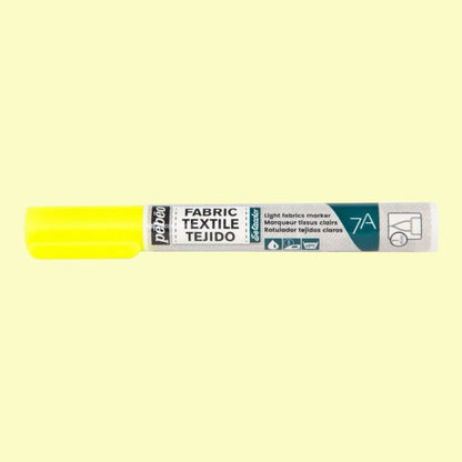 Pébéo Setacolor Stoffmarker 7A – Neongelb, für helle Stoffe
