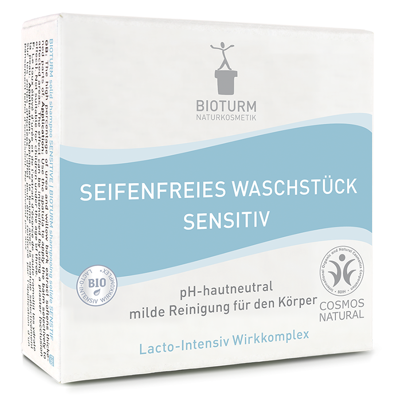 Bioturm - Soap-Free Washing Bar Sensitive - Gentle Cleansing 🌿✨