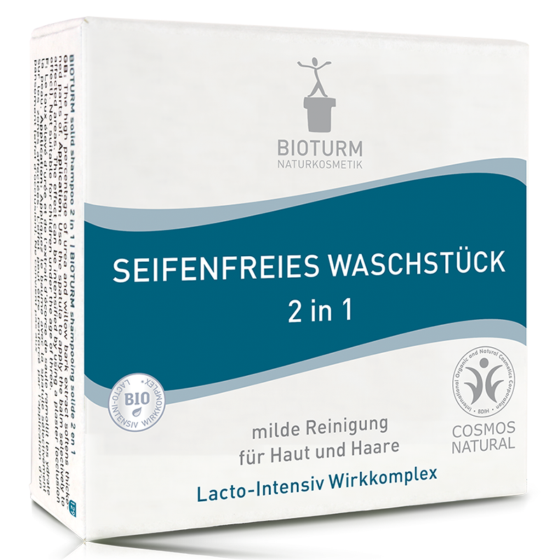 Bioturm - Soap-Free Wash Bar 2-in-1 - Gentle Care for Skin & Hair 🌿✨
