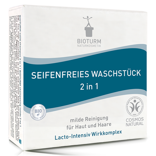 Bioturm - Soap-Free Wash Bar 2-in-1 - Gentle Care for Skin & Hair 🌿✨