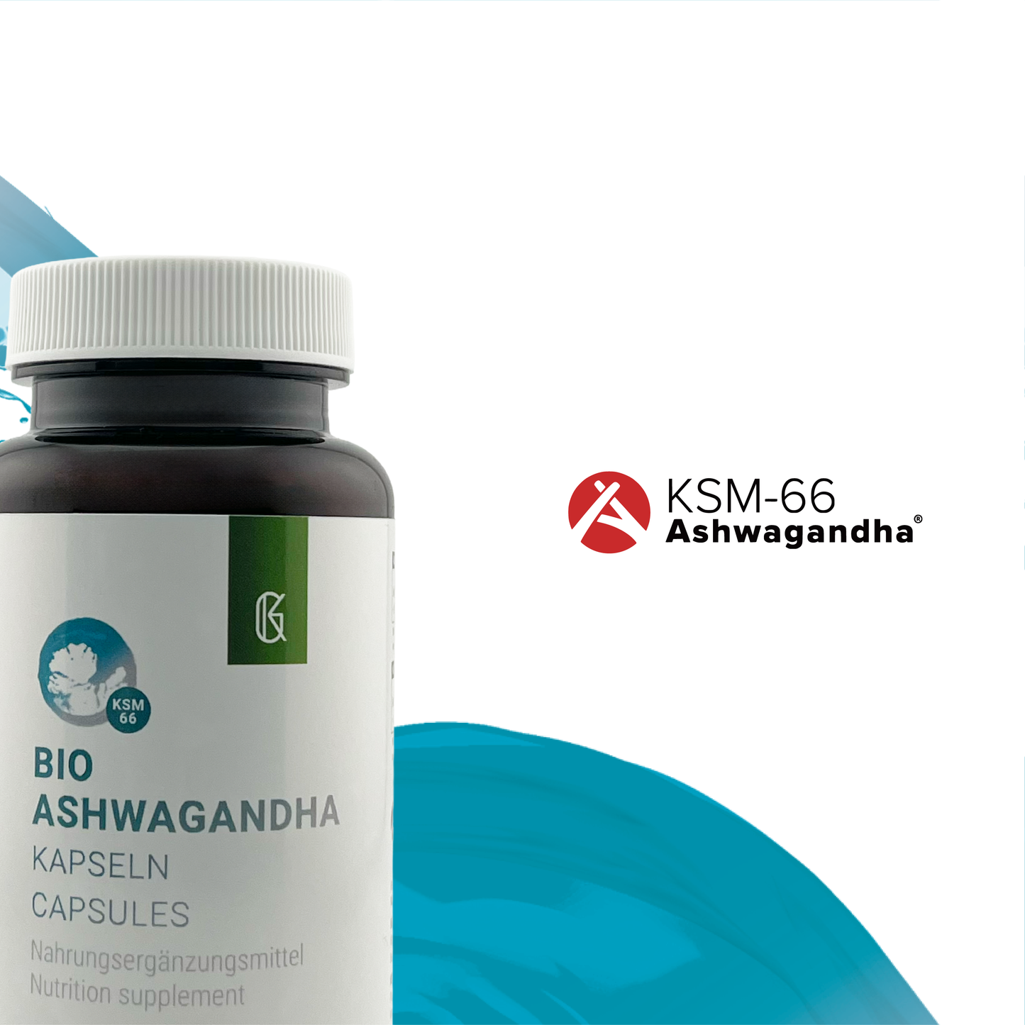 Bio Ashwagandha KSM-66® – Wurzelextrakt