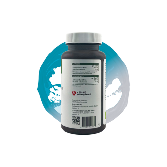 Bio Ashwagandha KSM-66® – Wurzelextrakt