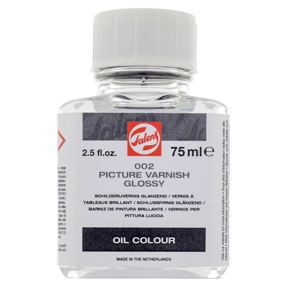 Talens Schlussfirnis Glänzend 002, 75 ml