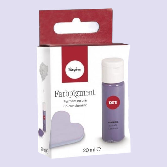 Rayher DIY Farbpigment-Pulver Lavendel , 20ml
