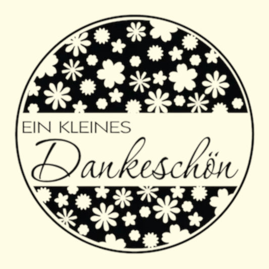 Rayher Holzstempel  Dankeschön , Ø 3 cm