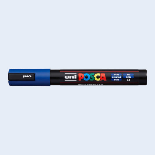 Uni Posca PC-5M Acrylmarker 1.8-2.5mm Blau 33