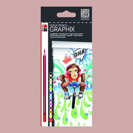 Marabu Graphix Aqua Pencil 12 Stück