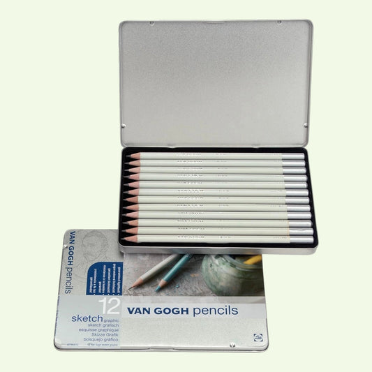 Van Gogh Skizzierstifte-Set mit 12 Graphitstiften