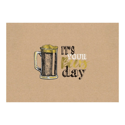 Postkarte Beersday