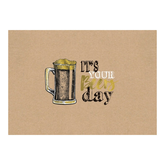 Postkarte Beersday