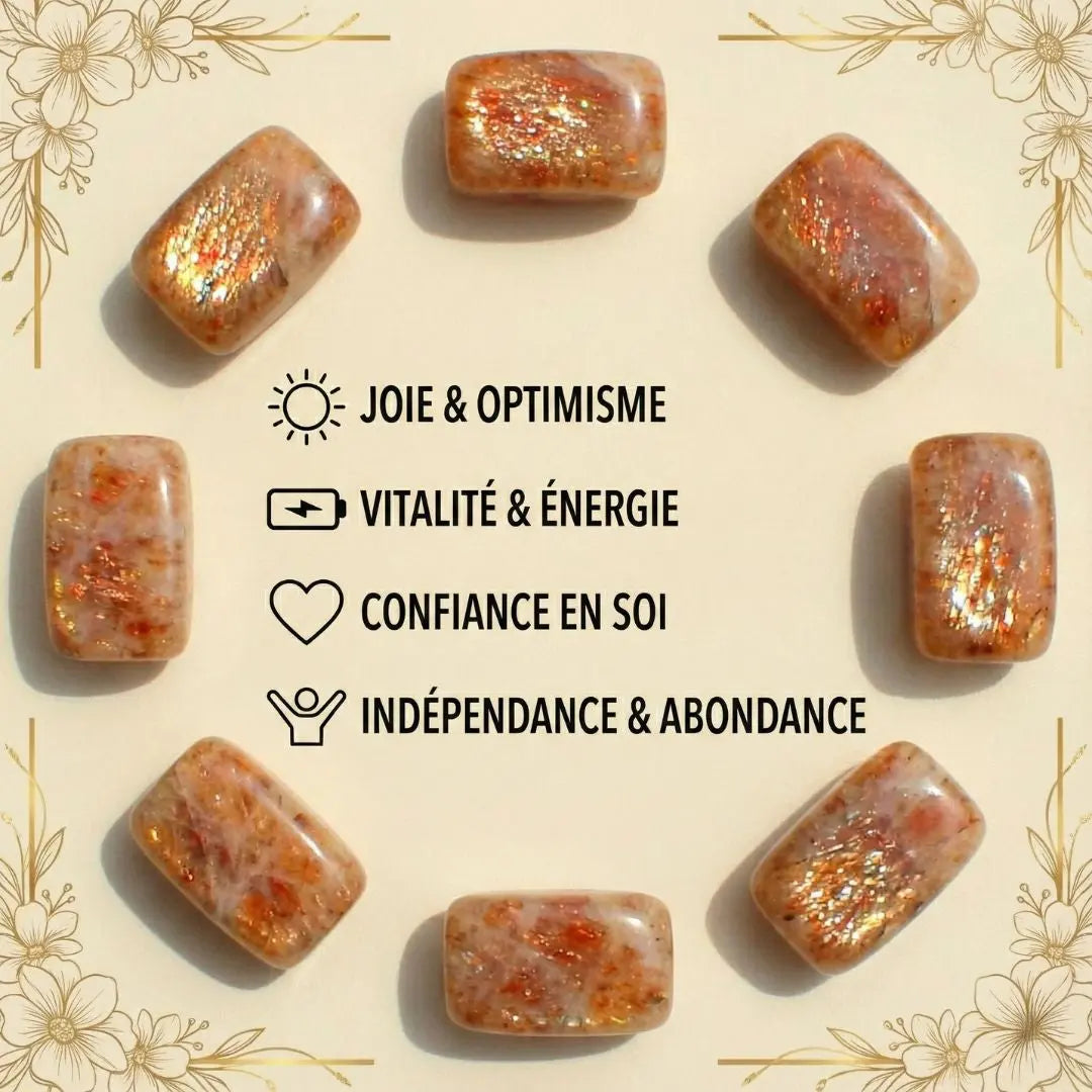 Aura Solaire – Pierre de Soleil & Frangipanier Jasmin