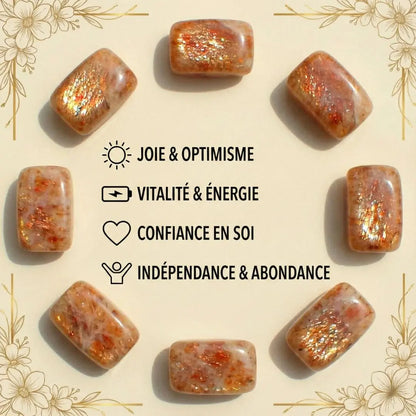 Aura Solaire – Pierre de Soleil & Frangipanier Jasmin