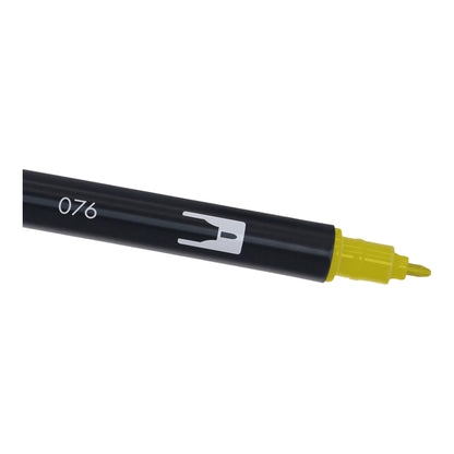 Tombow ABT Dual Brush Pen 076 green ochre