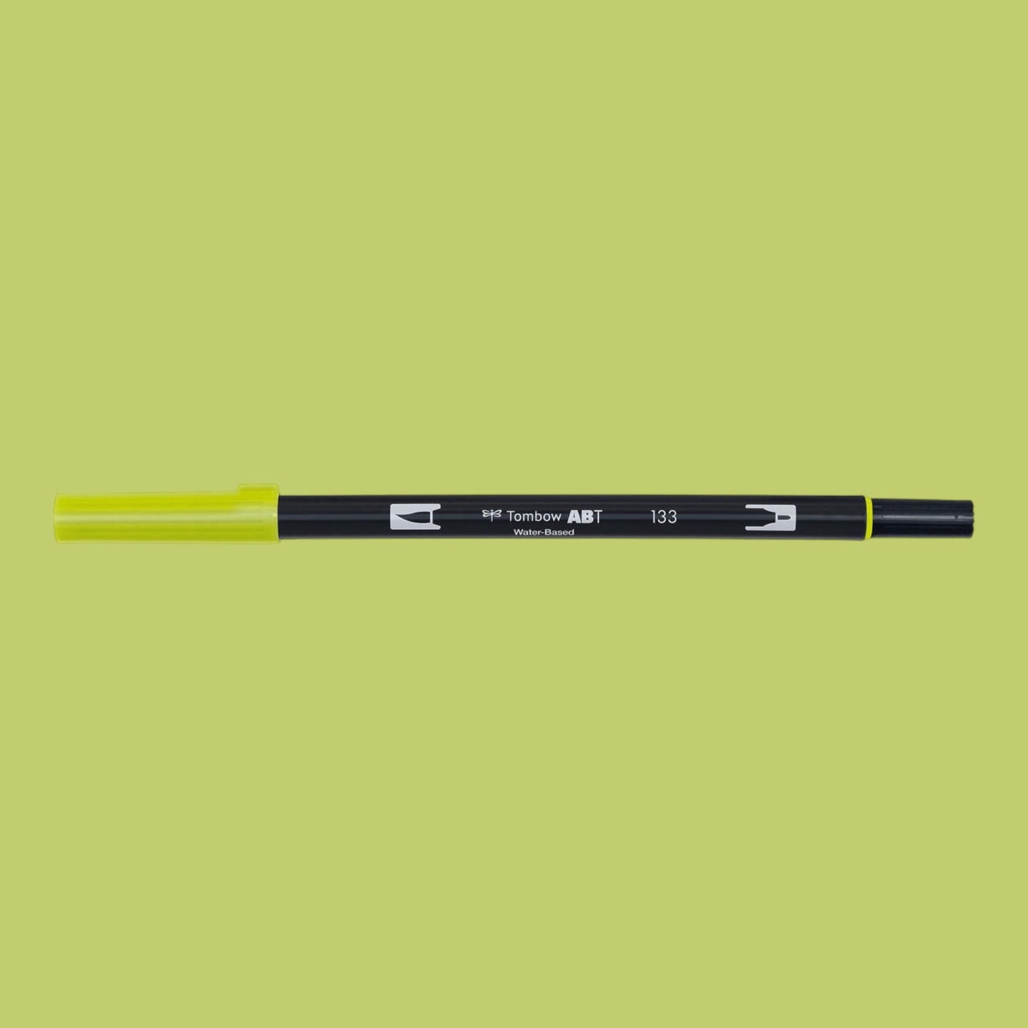 Tombow ABT Dual Brush Pen 133  Chartreuse