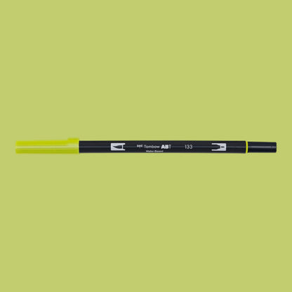 Tombow ABT Dual Brush Pen 133  Chartreuse