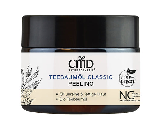 CMD Naturkosmetik - Tea Tree Oil Peeling Cream - Refresh Your Skin 🌿✨