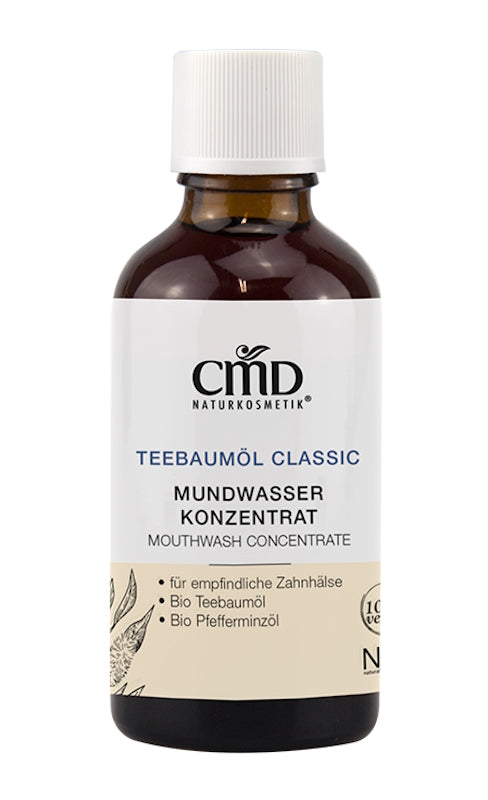 CMD Naturkosmetik - Teebaumöl Classic Mouthwash Concentrate - Nature's Fresh Boost 🌿✨