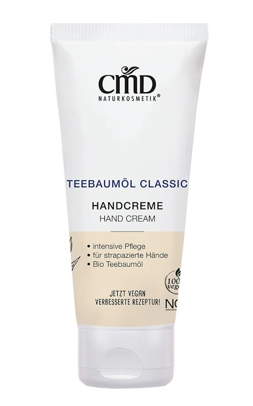 CMD Naturkosmetik - Tea Tree Oil Hand Cream - Intensive Care for Hands 🌿👐