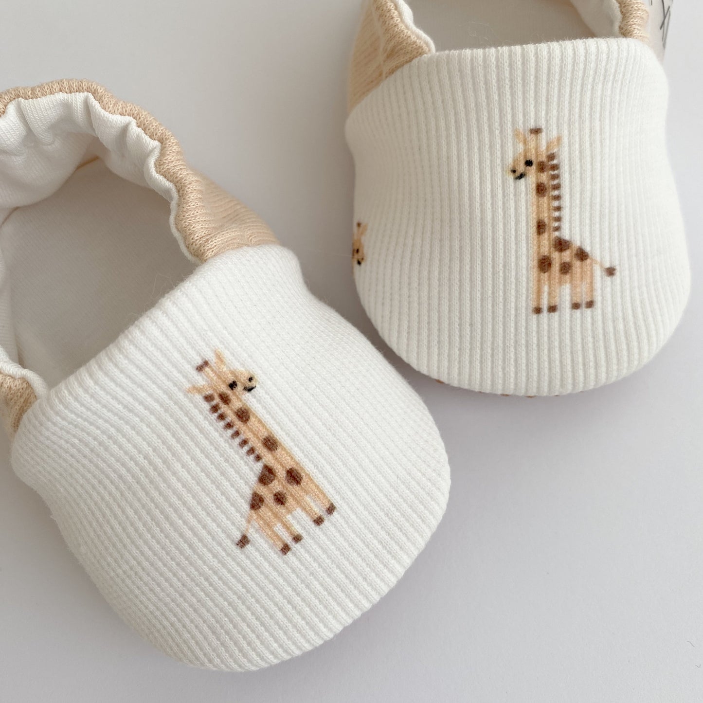 Giraffe Jersey Slippers