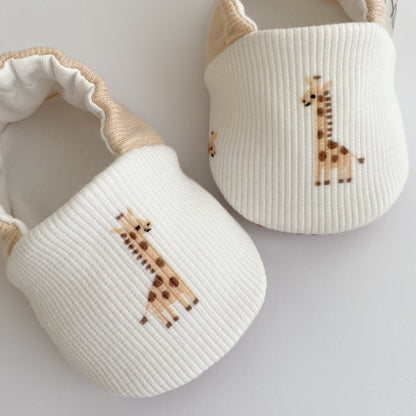 Giraffe Jersey Slippers