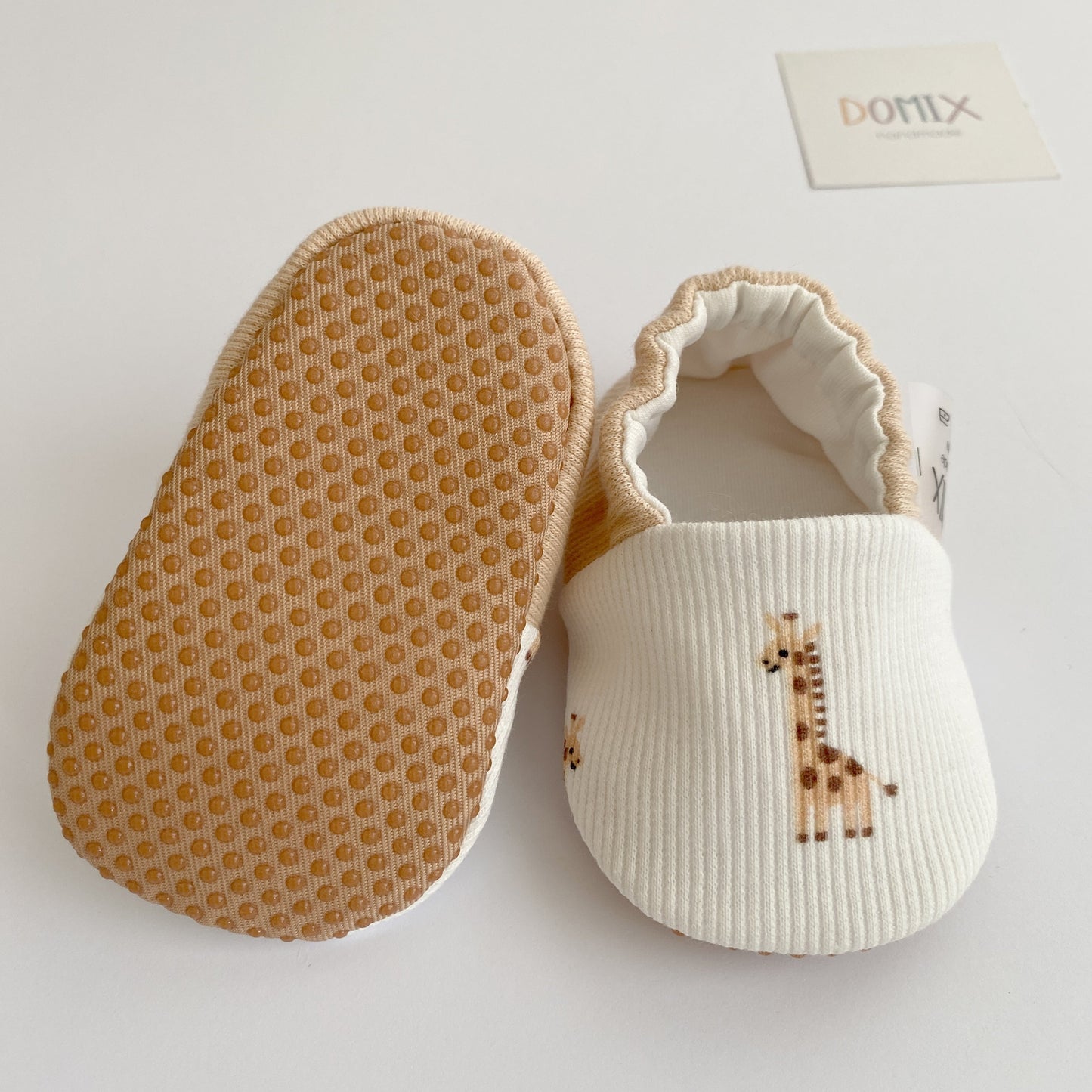 Giraffe Jersey Slippers