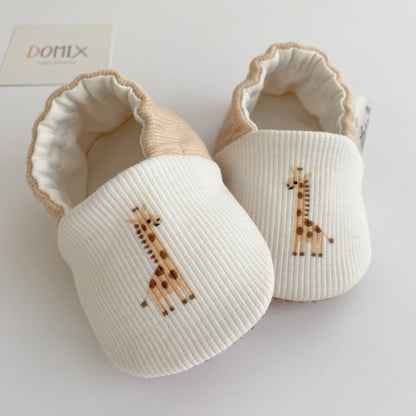 Giraffe Jersey Slippers