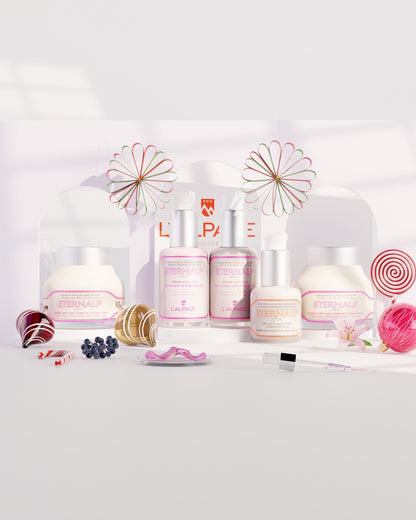 Set ou Coffret Cadeau Ultime Quintet Crème Anti-Age Liftant Jour 50ml & Crème Nuit 50ml & Sérum Anti-Age Collagène Lissant & Liftant  & Sérum Anti-Age Repulpant Remodelant Eternalp 4060m & Gel Anti-Age Contour Yeux Liftant Eternalp 2040m