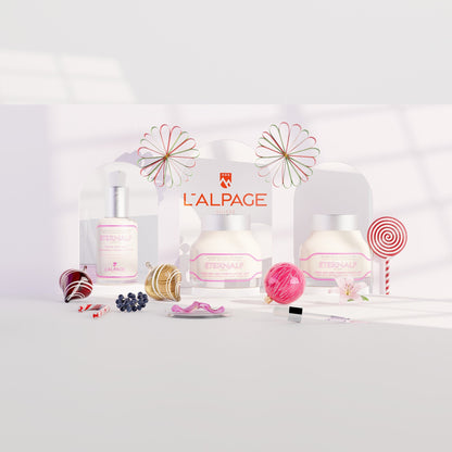 Set ou Coffret Cadeau Trio Crème Anti-Age Liftant Jou 50ml & Crème Nuit 50ml & Sérum Anti-Age Repulpant & Remodelant Eternalp 4060m