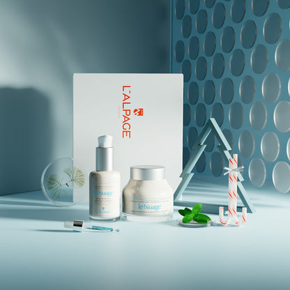 Set ou Coffret Cadeau DUO Crème Apaisante + Sérum Apaisant LE NUAGE