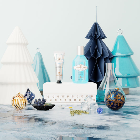 Set ou Coffret Cadeau Gel Douche 125ml + Crème Main L'HYDRALPINE