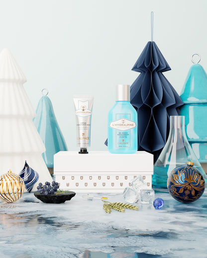 Set ou Coffret Cadeau Gel Douche 125ml + Crème Main L'HYDRALPINE