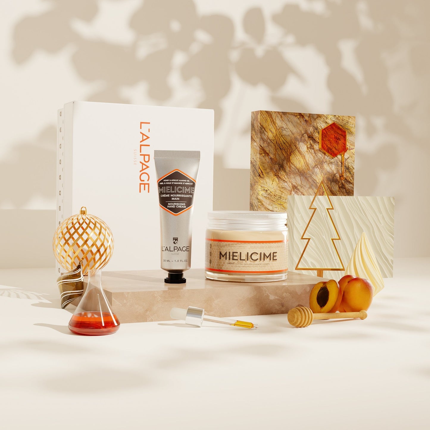 Set ou Coffret Cadeau DUO Crème Corps 50ml + Crème Main Mielicime