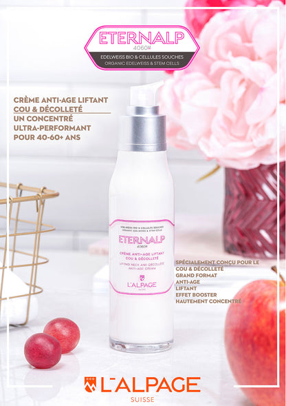 Crème Anti-Age Liftant Cou & Décolleté Eternalp 4060m