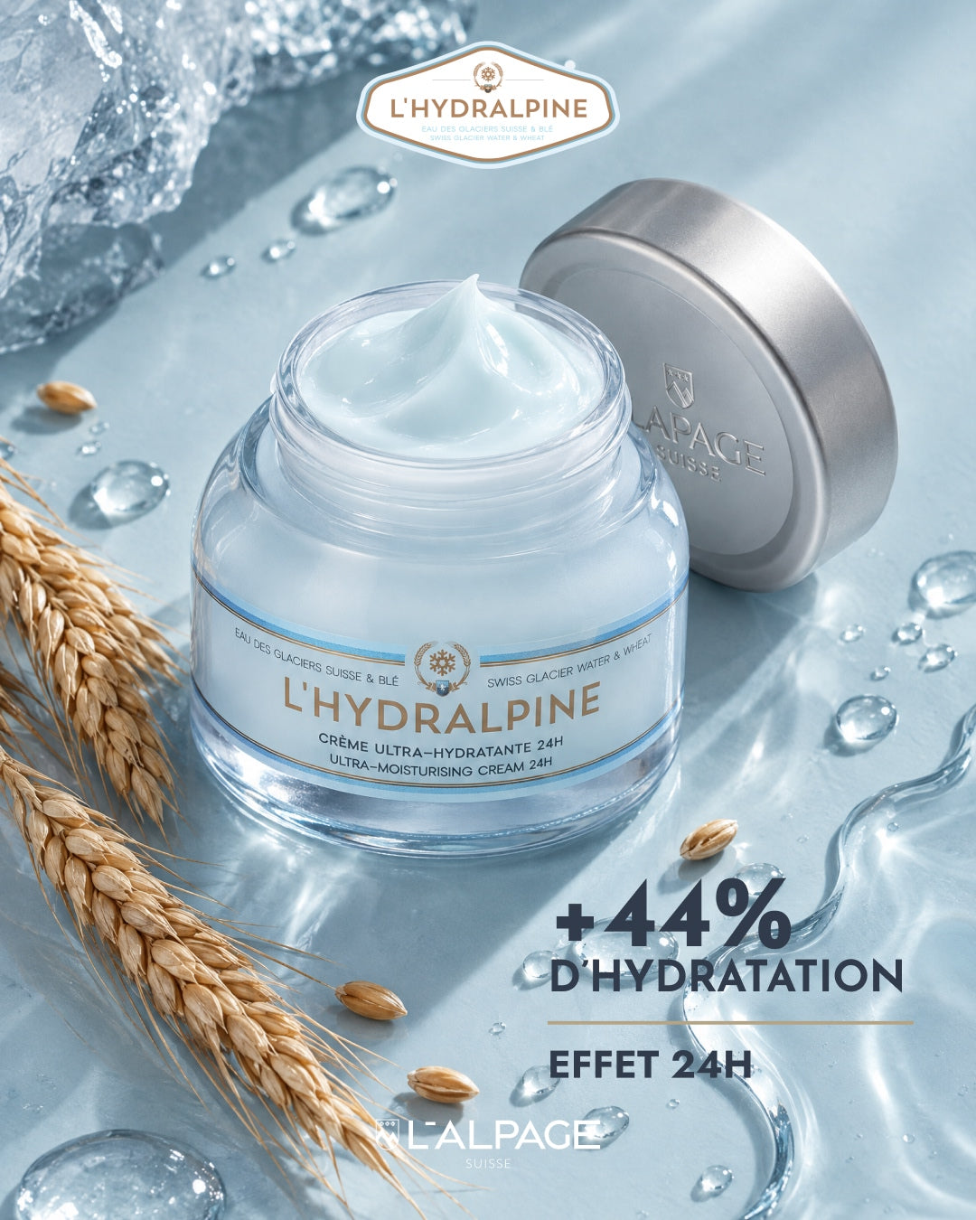 Crème Ultra-Hydratante 24h L'Hydralpine
