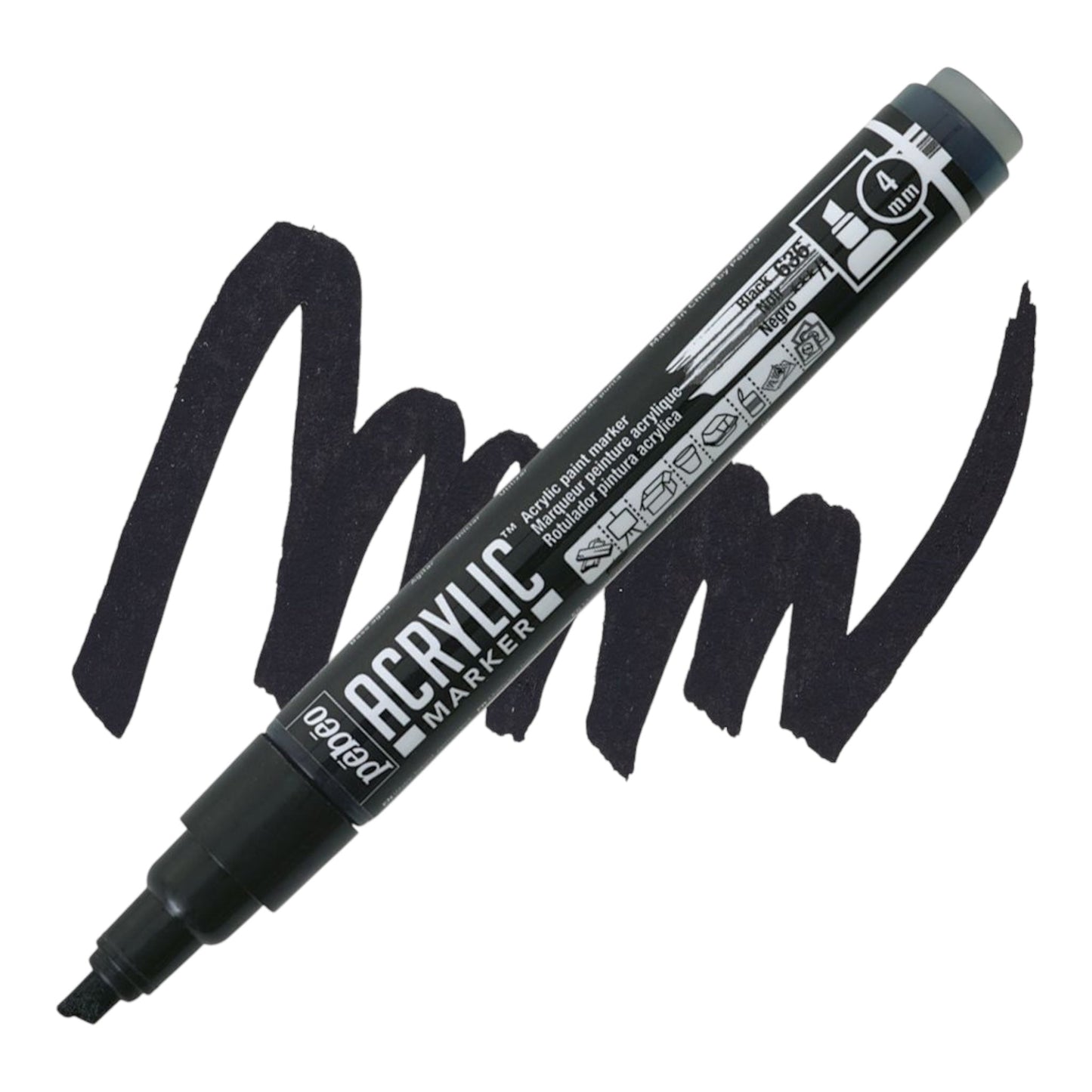 Pébéo Acrylic Marker - Noir 36
