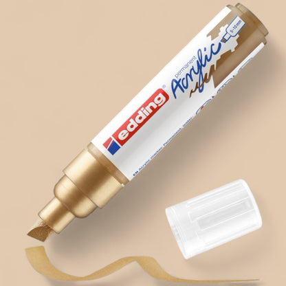 Edding 5000 Acrylmarker   reichgold 924 , Keilspitze 5-10 mm