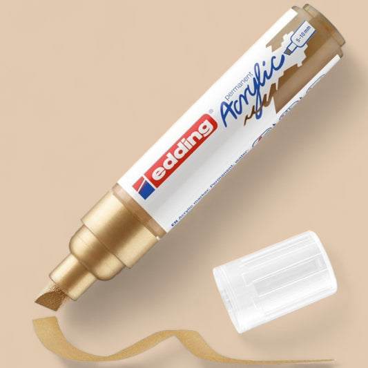 Edding 5000 Acrylmarker   reichgold 924 , Keilspitze 5-10 mm