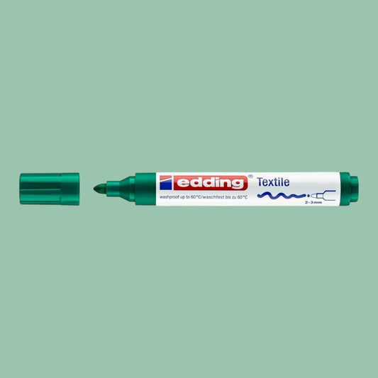 Edding 4500 Textile Marker – 2-3 mm Rundspitze, Grün