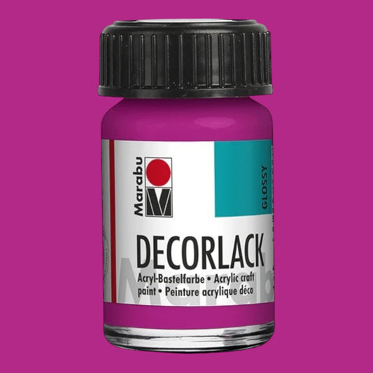 Marabu Decorlack Acryl Glanz Magenta 014