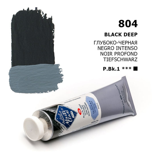 Nevskaya Palitra Master Class Tempera Tiefschwarz 804