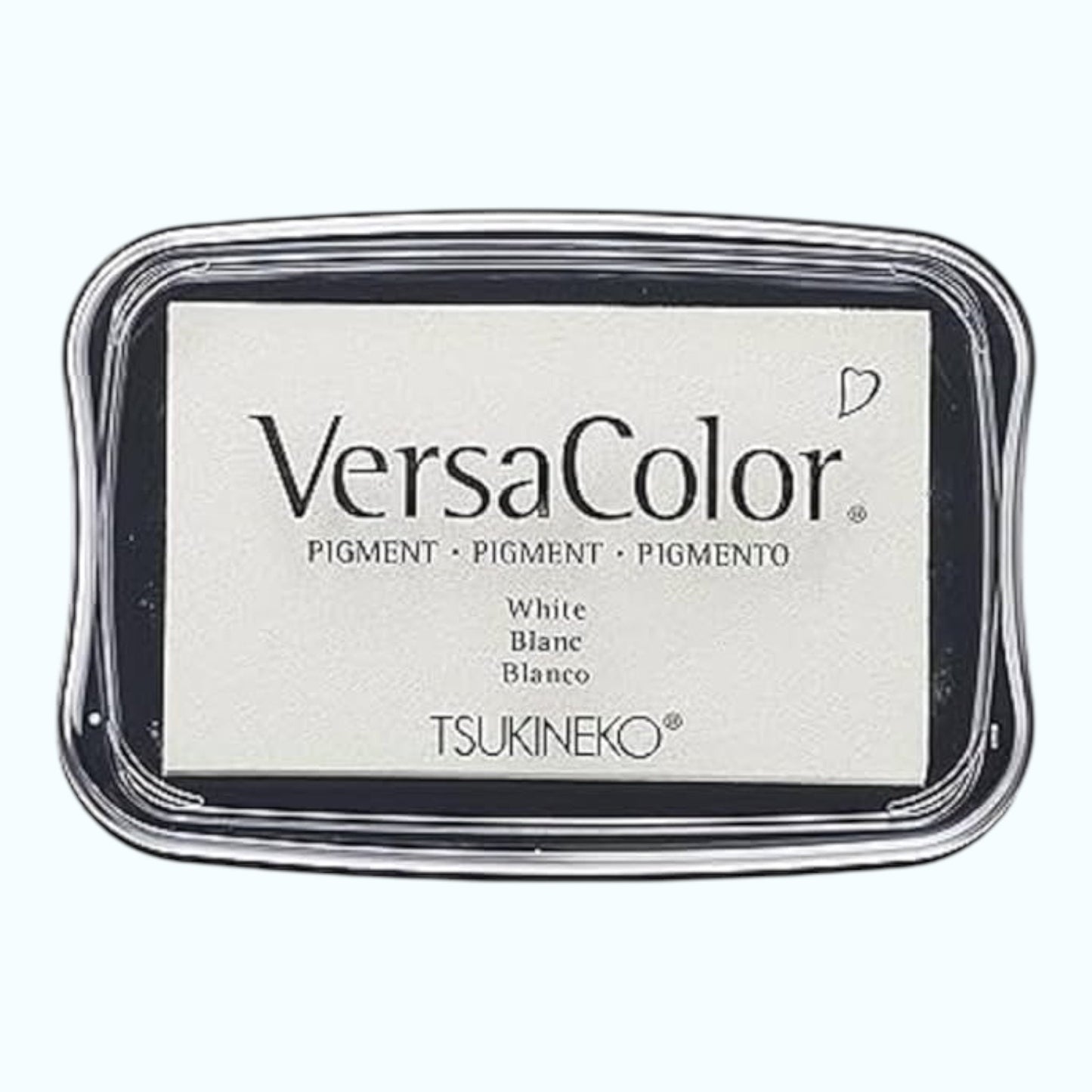 Rayher Stempelkissen Versa Color Pigment-Blanko, 9,6x6,3x1,8cm
