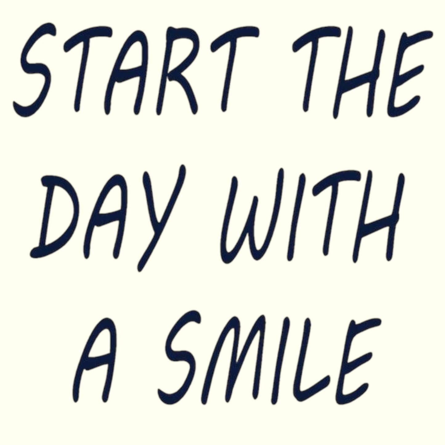 Glorex Reliefeinlage Start the day with a smile