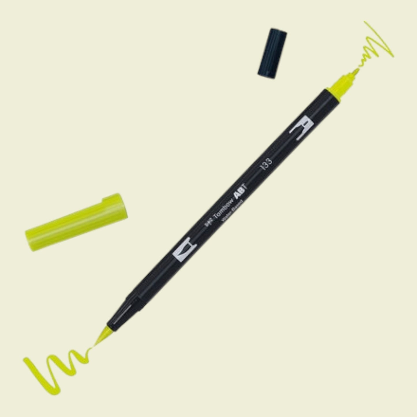 Tombow ABT Dual Brush Pen 133  Chartreuse