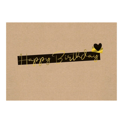 Postkarte Happy birthday