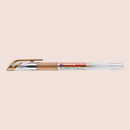 Edding 2185 Gelroller – Kupfer Metallic, Rollerspitze 0,7 mm