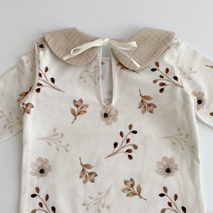 Elegant Floral Bodysuit