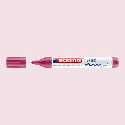 Edding 4500 Textile Marker – 2-3 mm Rundspitze, Rot